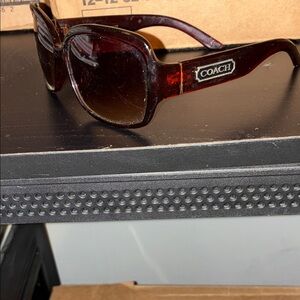 Coach Burgundy Sunglasses
